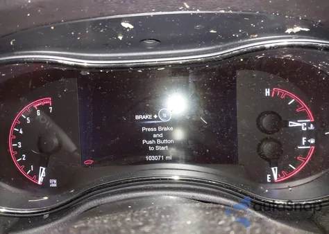 2018 Dodge Durango R/T из США, поврежденный, VIN 1C4SDJCT6JC182960